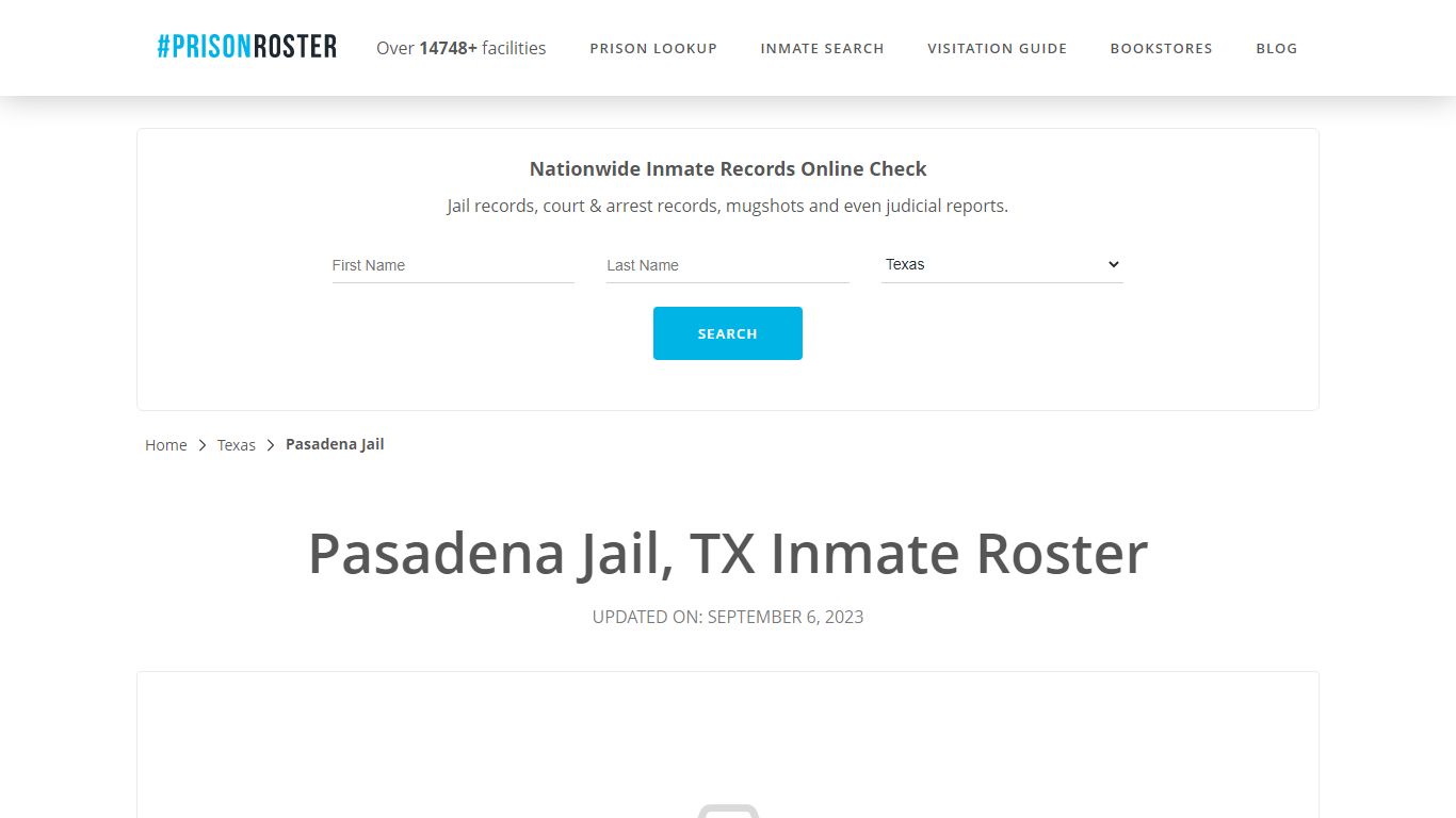 Pasadena Jail, TX Inmate Roster - Prisonroster